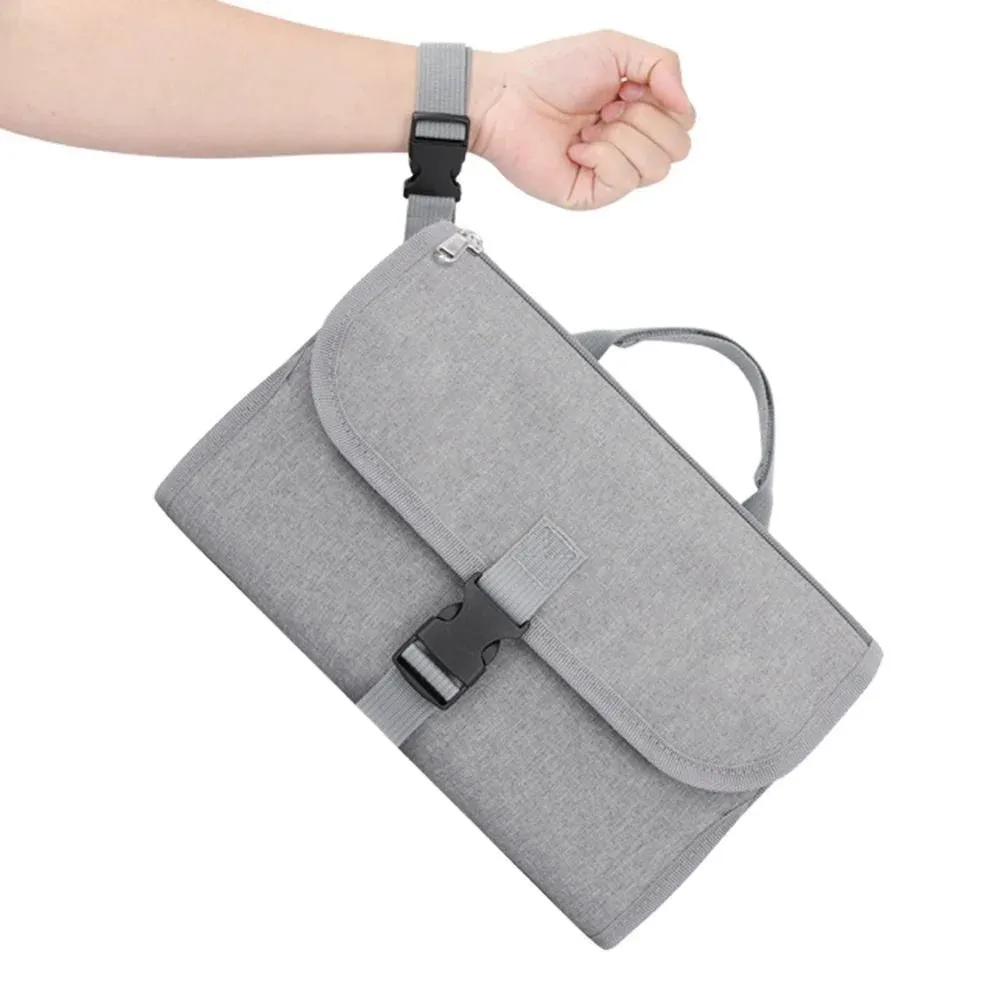 , Gray Kit, Gift Waterproof Shower Pad, Changing Baby Diaper Limited quantity Changing Travel Curated collection Portable