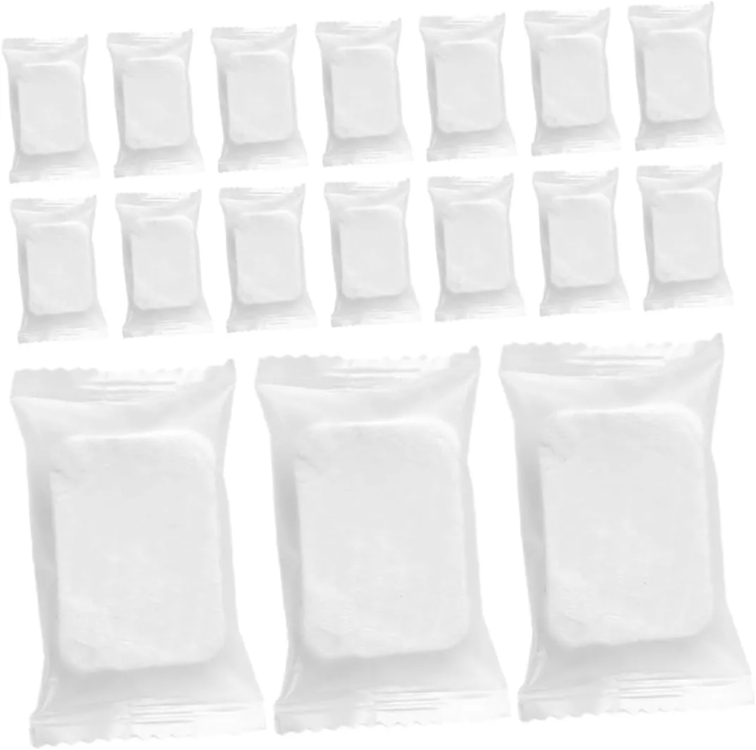 1 Pack Compressed Facial Cleansing Pads Reusable Makeup Remover Pads for Face