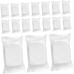 1 Pack Compressed Facial Cleansing Pads Reusable Makeup Remover Pads for Face