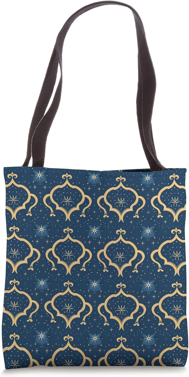 1001 Arabian Style Nights Pattern Tote Bag