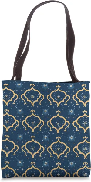1001 Arabian Style Nights Pattern Tote Bag