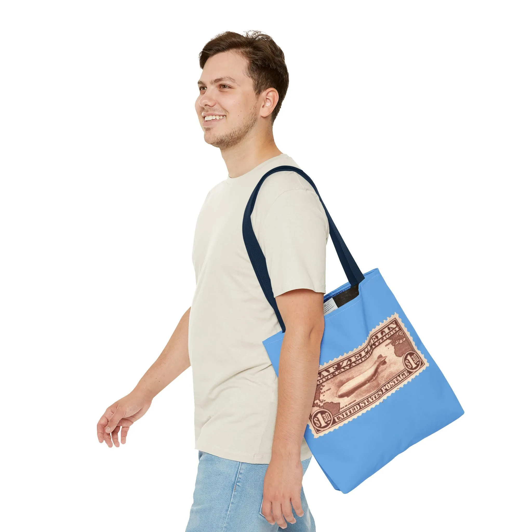 $1.30 GRAF ZEPPLIN STAMP Tote Bag
