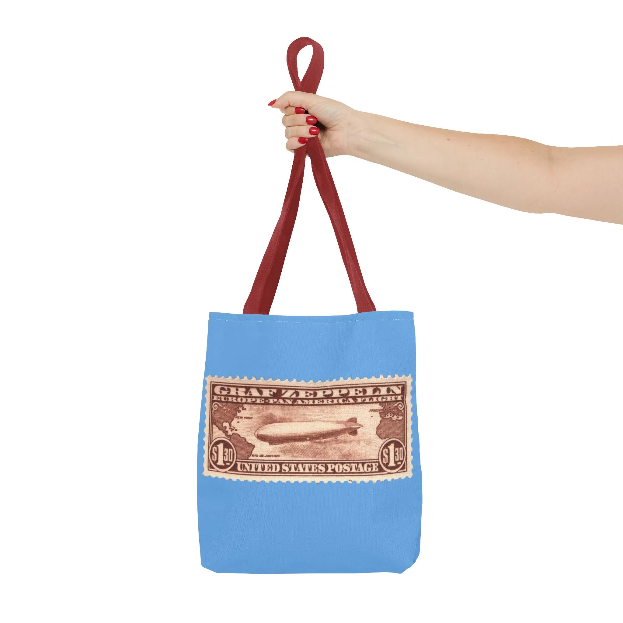 $1.30 GRAF ZEPPLIN STAMP Tote Bag