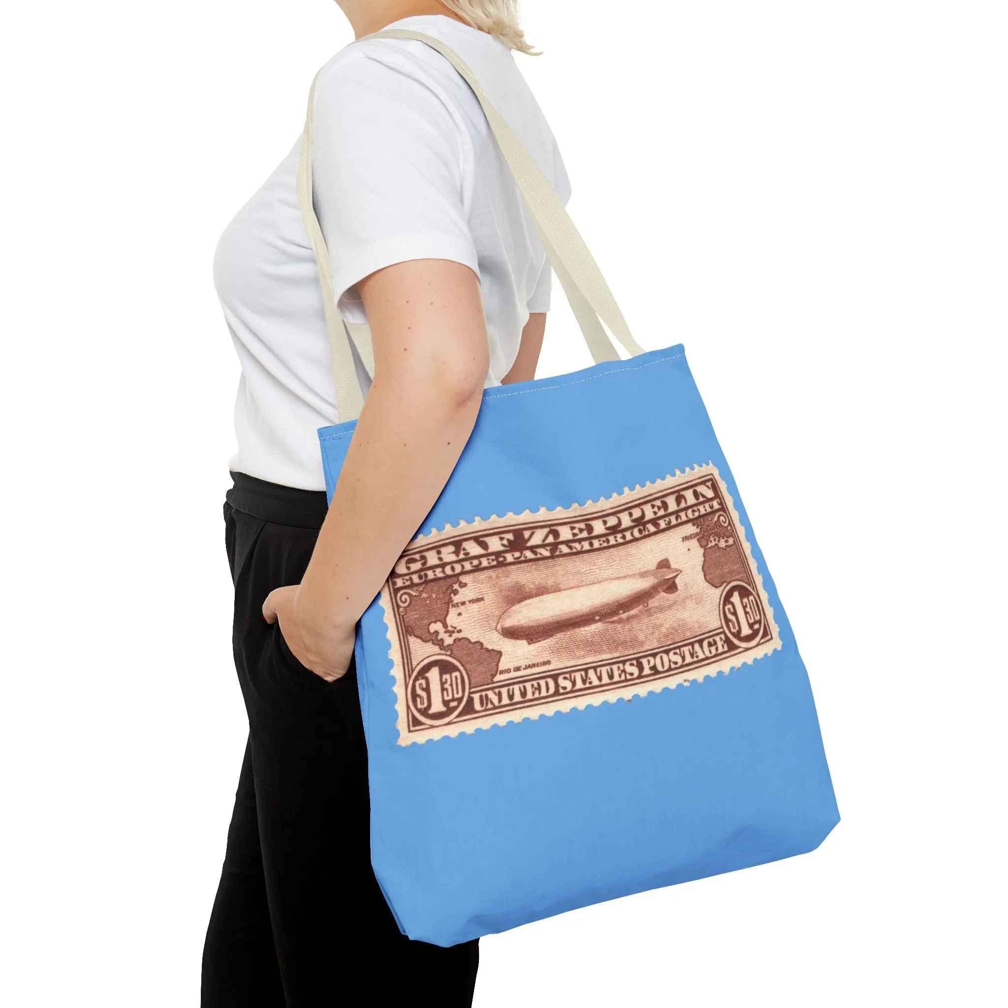 $1.30 GRAF ZEPPLIN STAMP Tote Bag