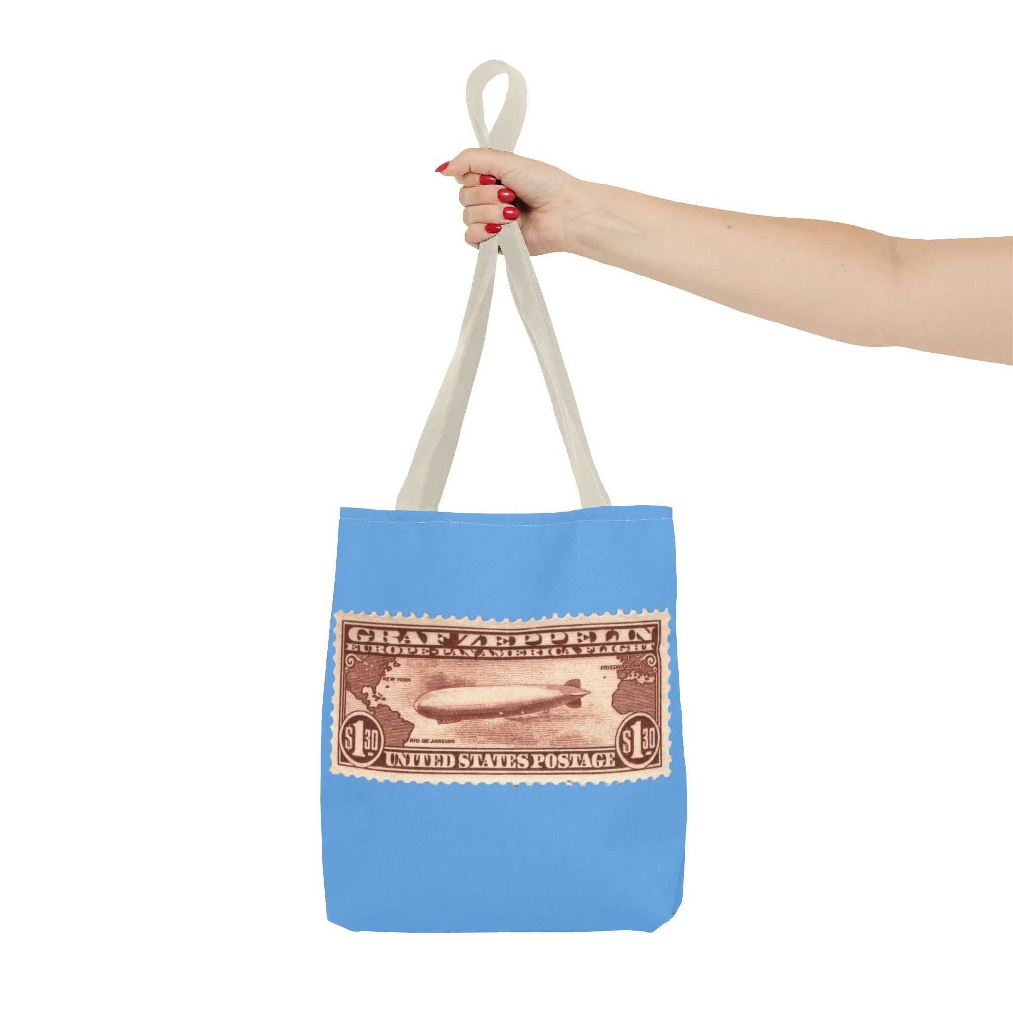 $1.30 GRAF ZEPPLIN STAMP Tote Bag