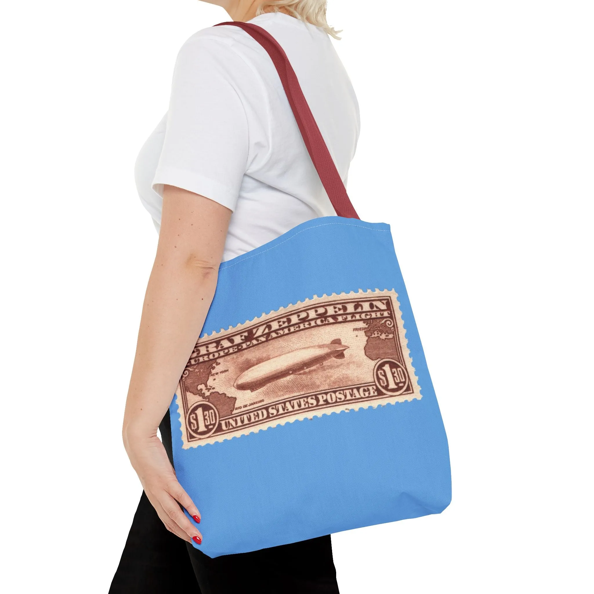 $1.30 GRAF ZEPPLIN STAMP Tote Bag