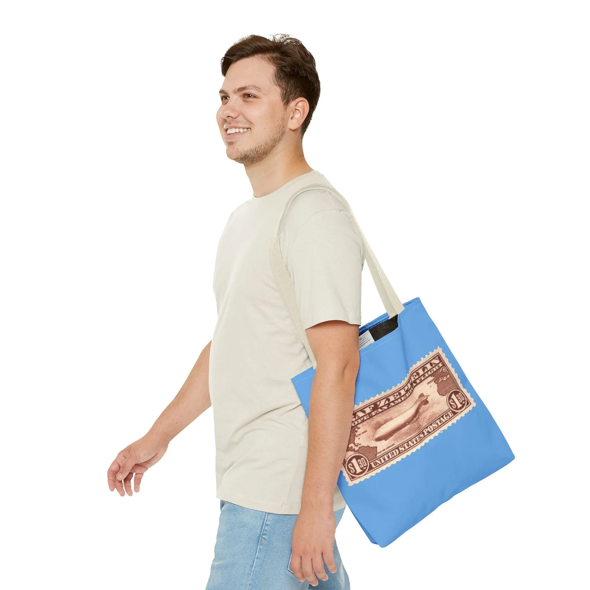 $1.30 GRAF ZEPPLIN STAMP Tote Bag