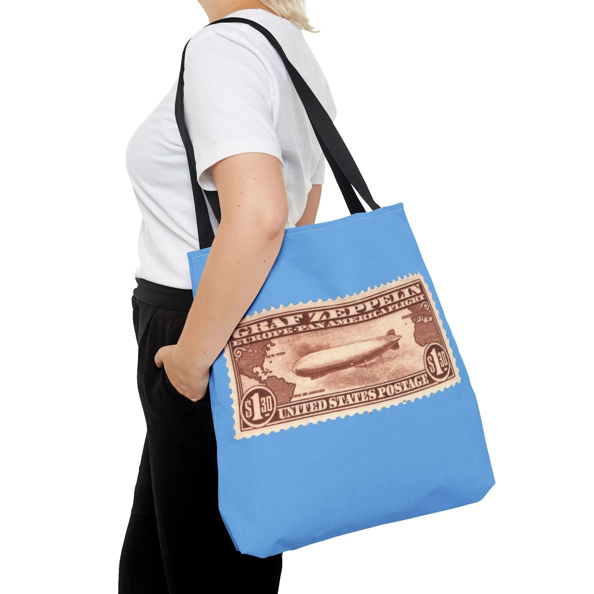 $1.30 GRAF ZEPPLIN STAMP Tote Bag