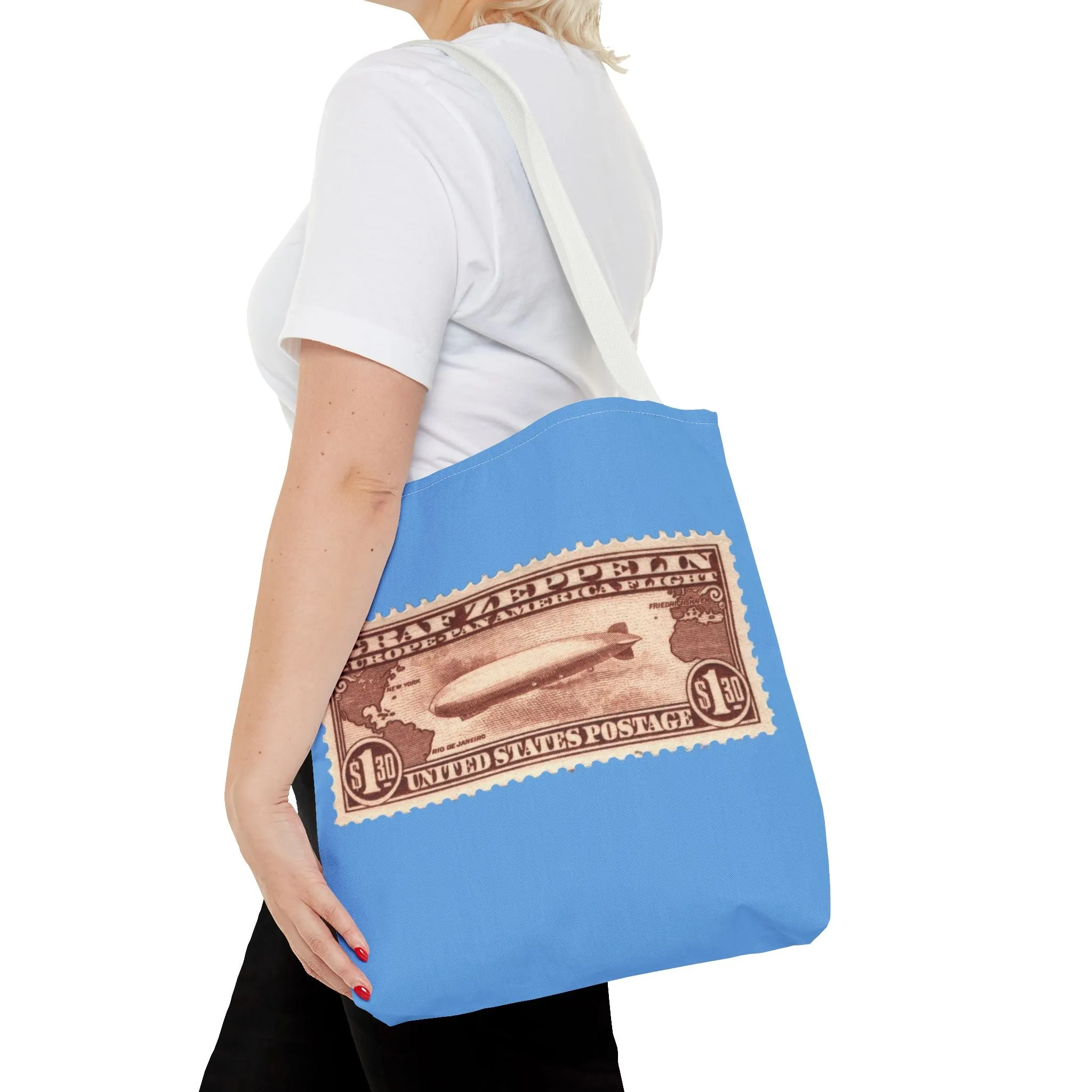 $1.30 GRAF ZEPPLIN STAMP Tote Bag