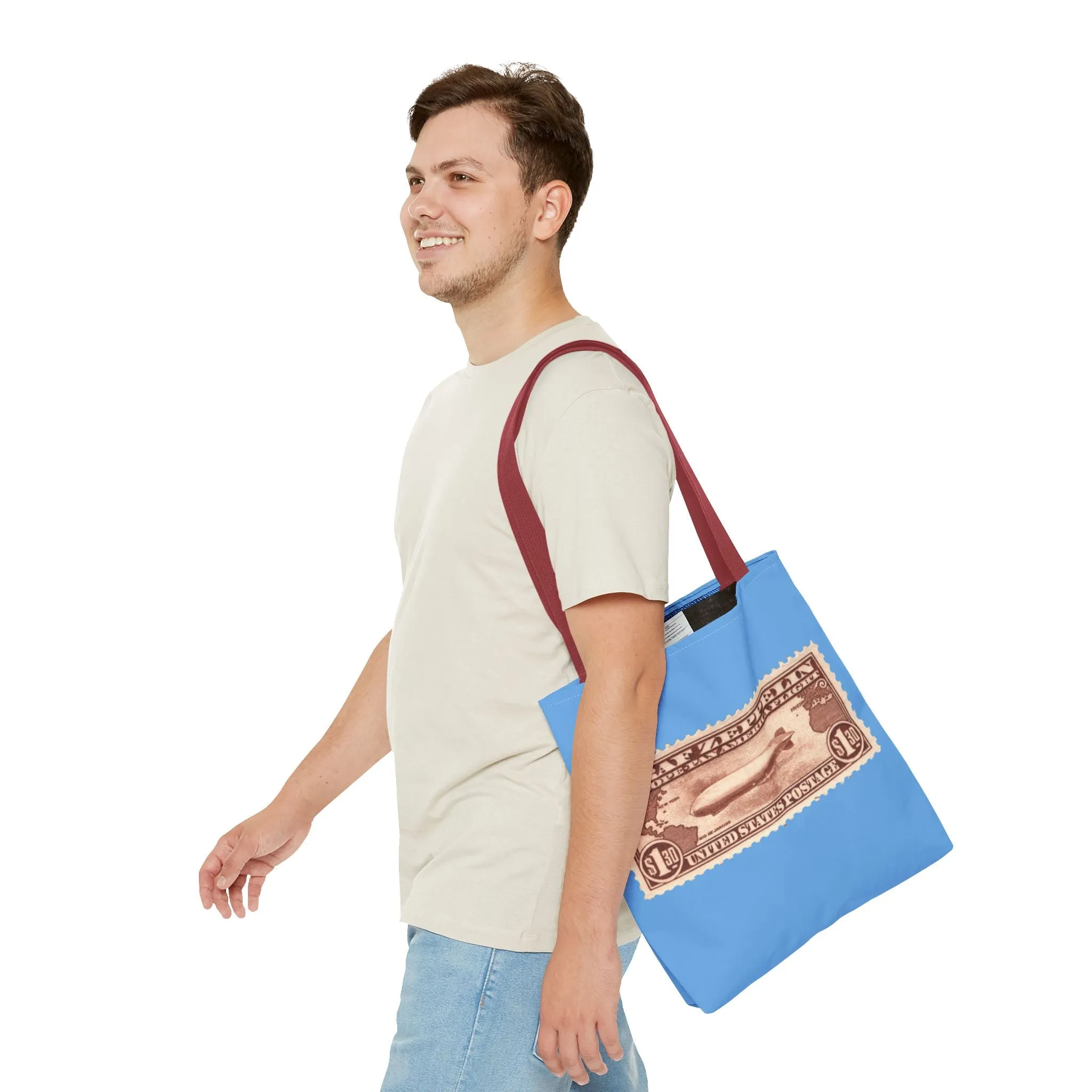 $1.30 GRAF ZEPPLIN STAMP Tote Bag