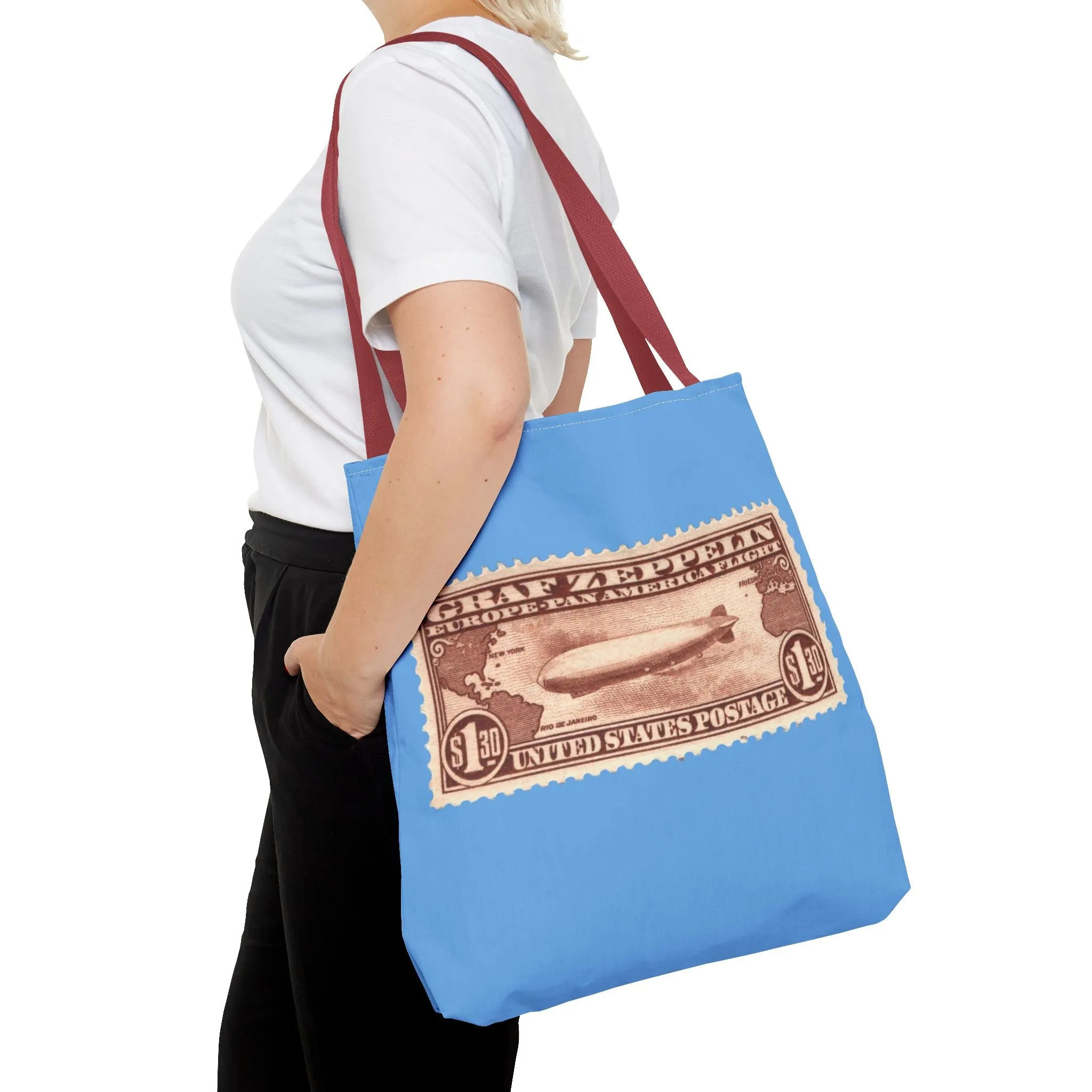 $1.30 GRAF ZEPPLIN STAMP Tote Bag
