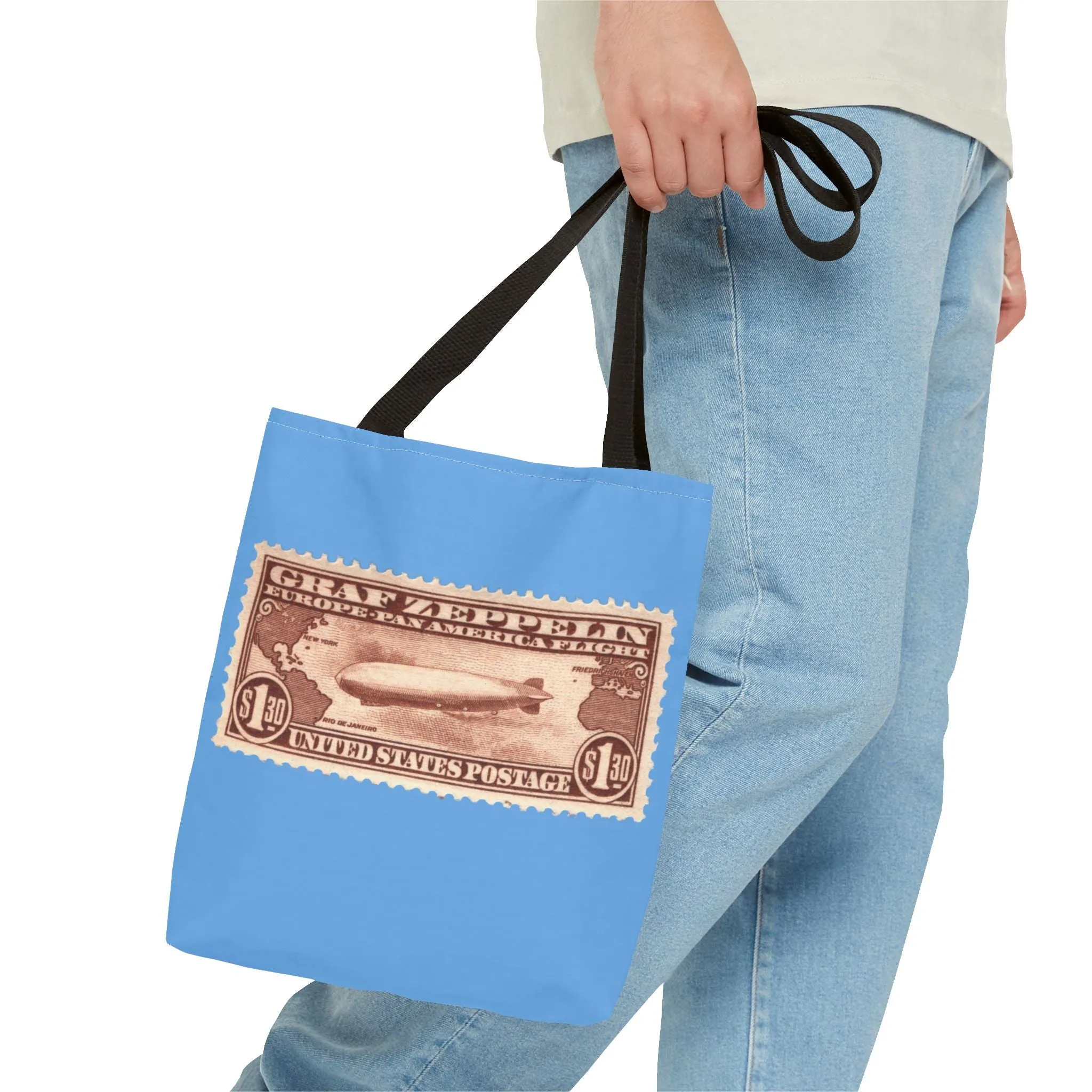 $1.30 GRAF ZEPPLIN STAMP Tote Bag