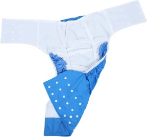 1pc Breathable Adult Nappy Simple Sanitary Pants for Men Women Waterproof Leak-Proof Design