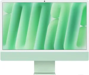 2024 Apple iMac with Apple M4 with 8CPU & 8GPU (24-inch, 16GB RAM, 256GB SSD Storage) Green (Renewed)