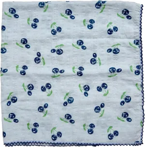 21"x21" Cotton Bandana for Women, Super Soft Puckered Fabric, Neck Scarf for Women, All-Occasion Gift