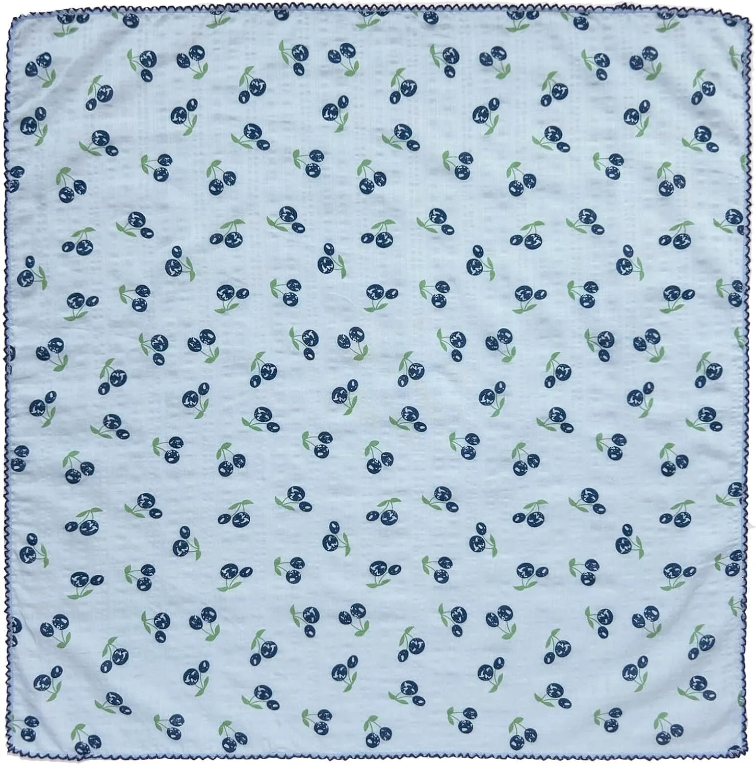 21"x21" Cotton Bandana for Women, Super Soft Puckered Fabric, Neck Scarf for Women, All-Occasion Gift