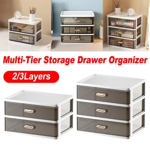 2/3 Tier Organizer Storage Shelf Multi Functional Cosmetic Bathroom Organizer Rack