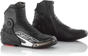 2341 Tractech Evo III Short Leather Boots - Black/White (48)
