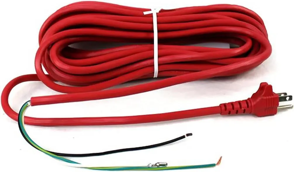 35-Foot Replacement Vacuum Power Cord for Oreck Upright XL Vacuum Cleaners with Handle Mount, 3-Prong 18/3 Heavy-Duty Cord for Commercial and Home Use