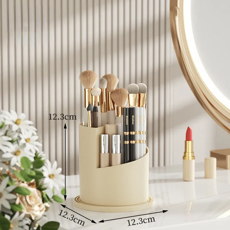 360° Rotating Makeup Organizer Luxury Brush Holder x