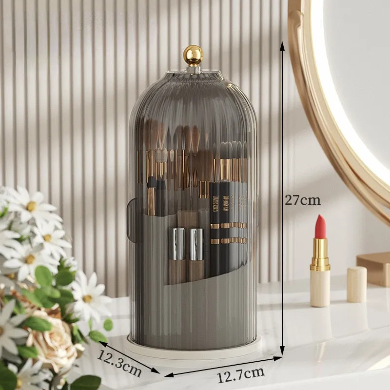 360° Rotating Makeup Organizer Luxury Brush Holder x