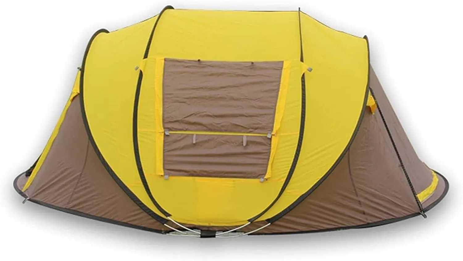 4-5 Person Pop-Up Tent, Instant 3-Second Setup, Lightweight Automatic Waterproof Windproof Sun Shelter for Family Camping, Picnic, Beach & Backpacking