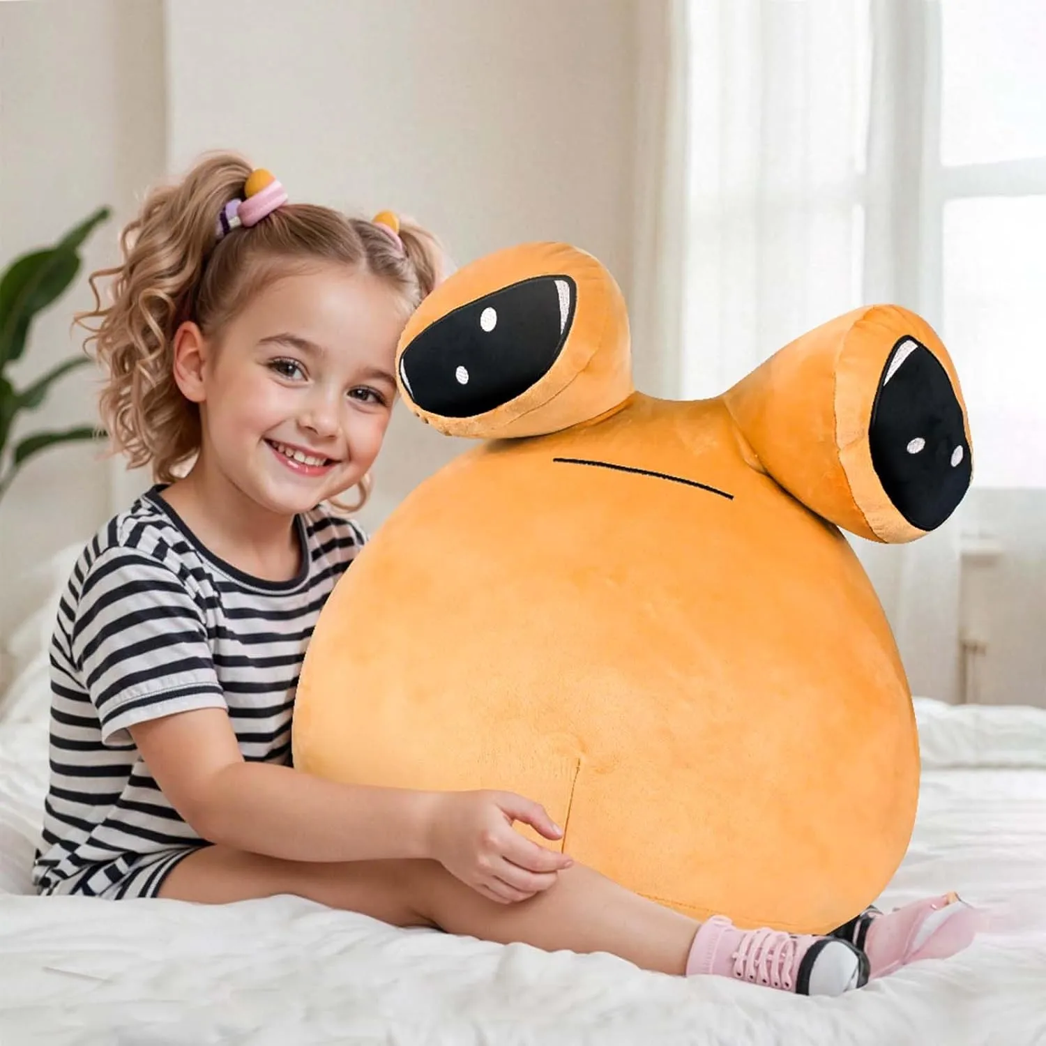 40cm/16 inch Alien Plush, Large Sad Alien, Sad Alien Plush, Emotion Alien Plushie Stuffed Animal Doll - Ideal Gift for Kids and Adults (16 inch)