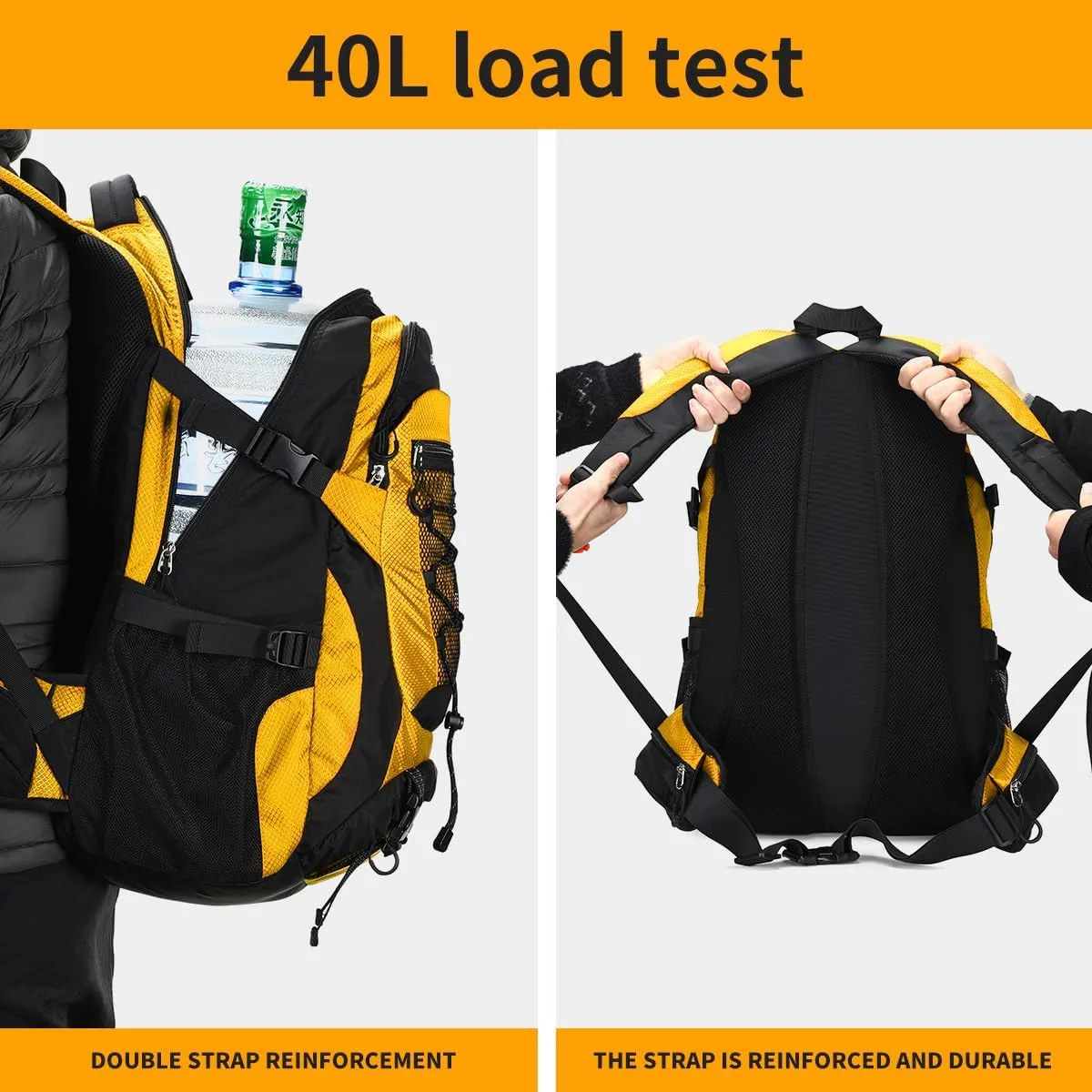 40L Hiking Backpack Waterproof Lightweight Daypack Travel Sports Camping Backpack for Men Women