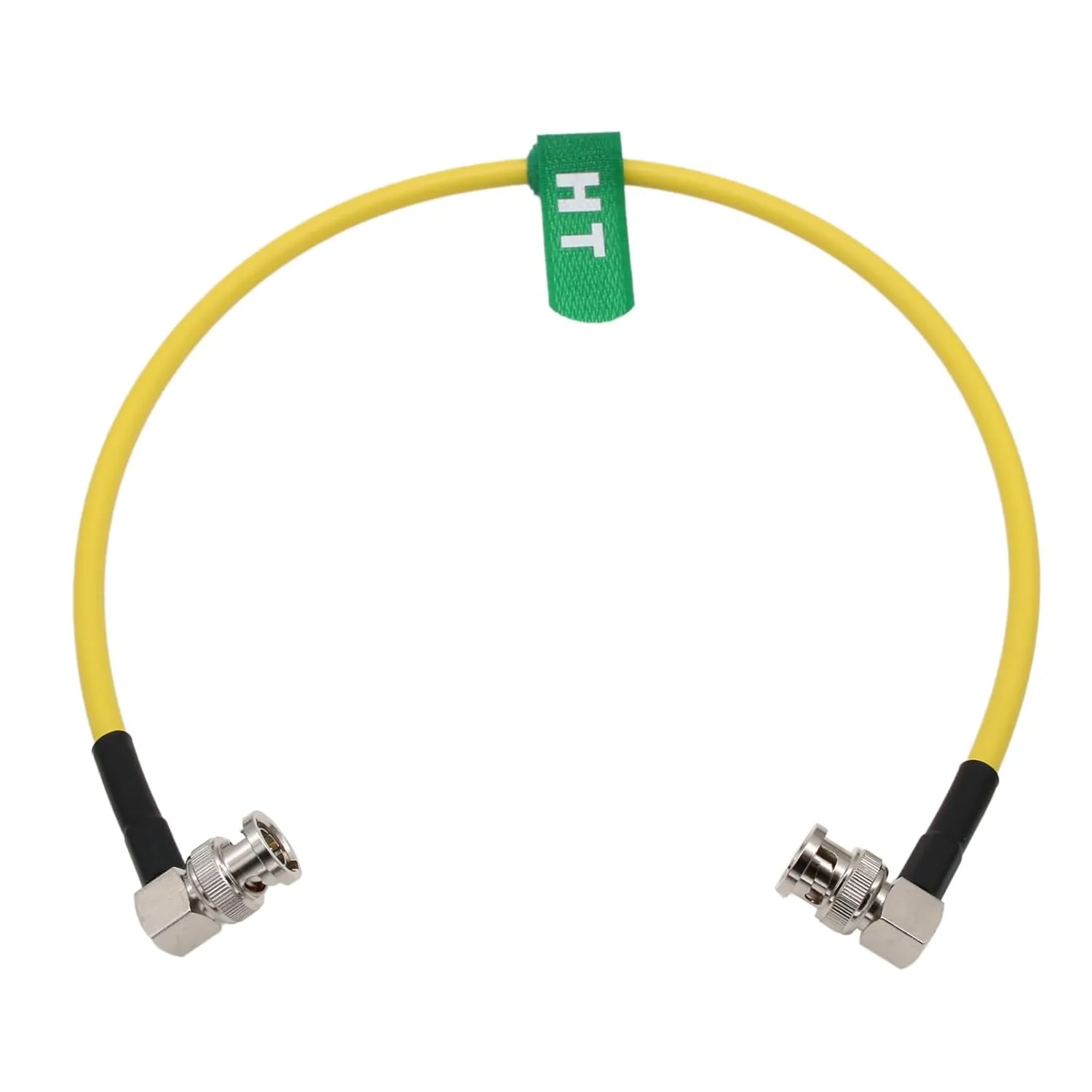 4K 12G SDI BNC Video Coaxial Cable for ARRI Alexa 35 LF Camera Trinity 2 Steadicam Transvideo Starlite Atomos SmallHD Monitor Hollyland Teradek, Yellow 1m