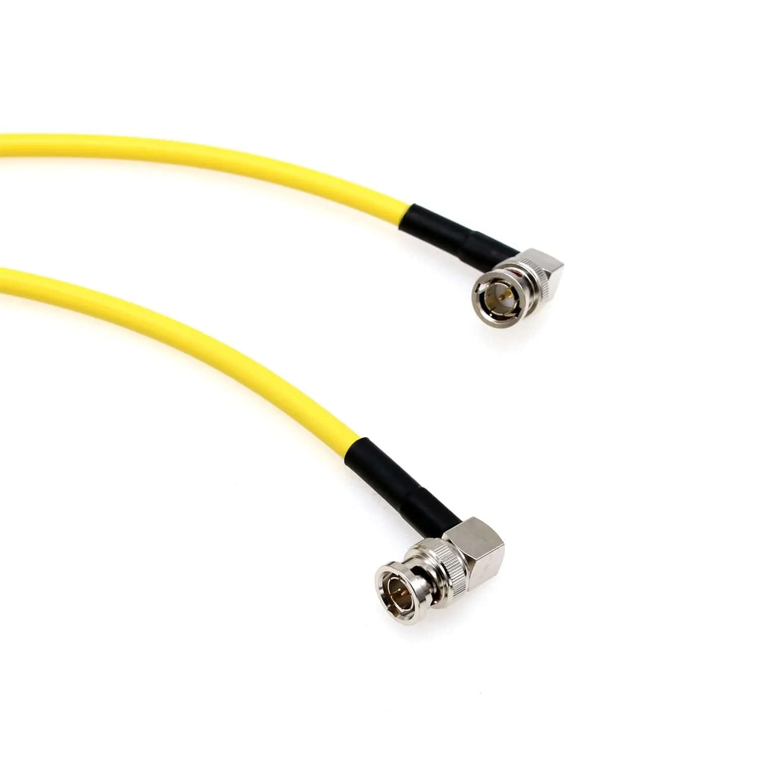 4K 12G SDI BNC Video Coaxial Cable for ARRI Alexa 35 LF Camera Trinity 2 Steadicam Transvideo Starlite Atomos SmallHD Monitor Hollyland Teradek, Yellow 1m