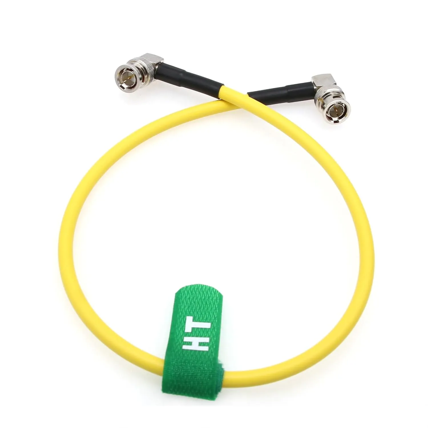 4K 12G SDI BNC Video Coaxial Cable for ARRI Alexa 35 LF Camera Trinity 2 Steadicam Transvideo Starlite Atomos SmallHD Monitor Hollyland Teradek, Yellow 1m