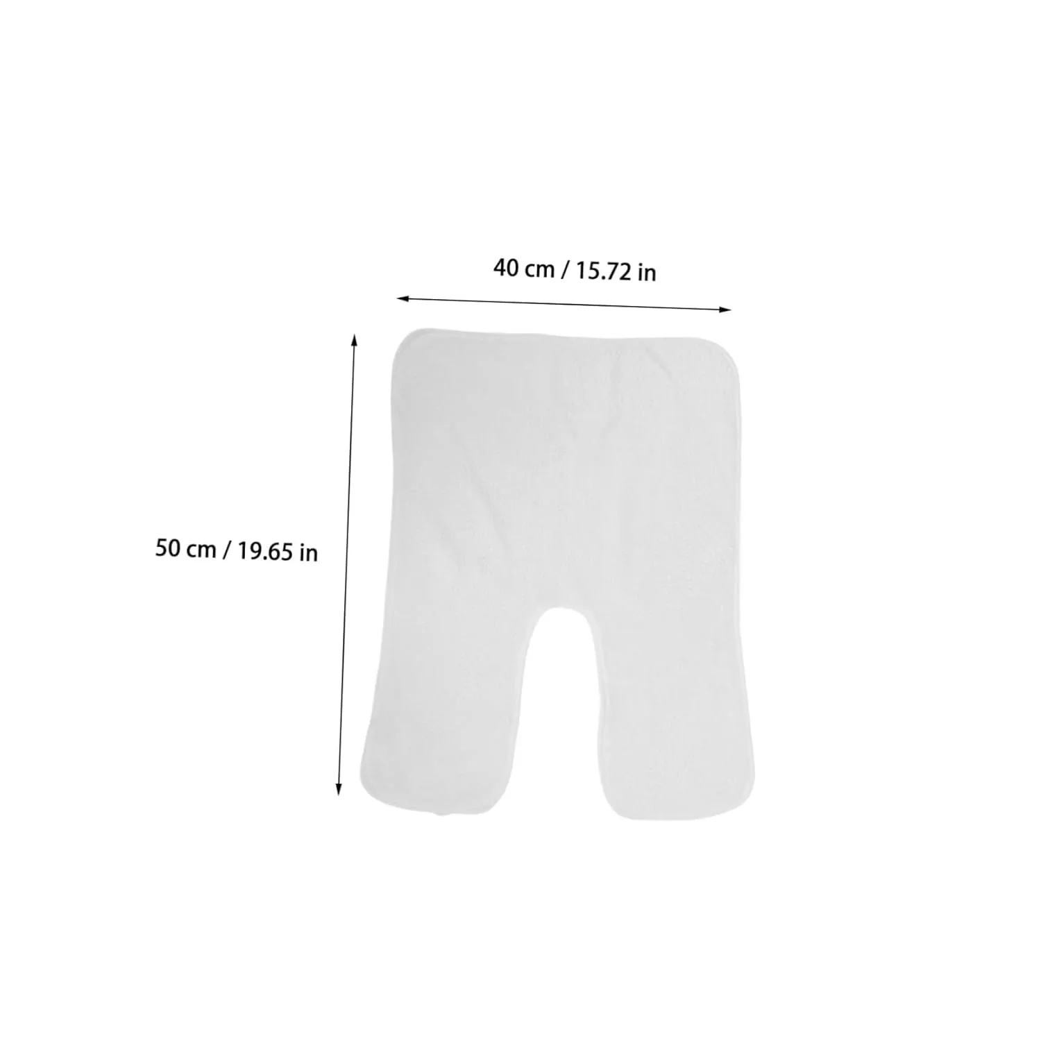 4pcs Soft Facial Cloths Split Design Towels for Esthetician for Cleansing Mask Removal and Facial Massage White Fleece Towels for Enhanced Comfort and Durability
