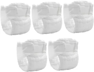 5pcs Newborn Diapers Cloth Diapers for Babies Washable Inserts Comfortable Portable Newborn Size