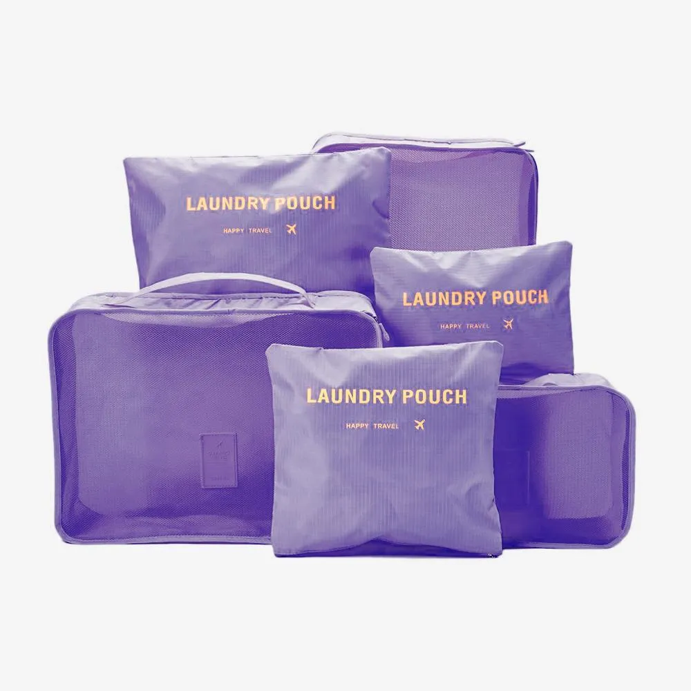 6-Piece: Travel Bag Set