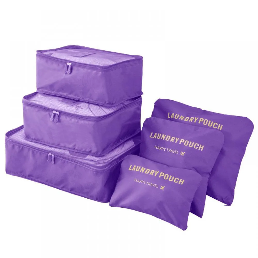 6-Piece: Travel Bag Set