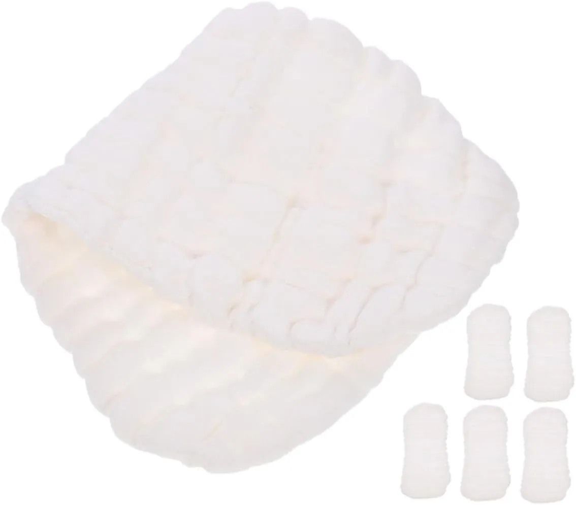 6pcs Cotton Diaper Liners Washable Reusable for Babies Newborn/Infant Diaper Inserts for Cloth