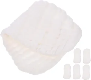 6pcs Cotton Diaper Liners Washable Reusable for Babies Newborn/Infant Diaper Inserts for Cloth