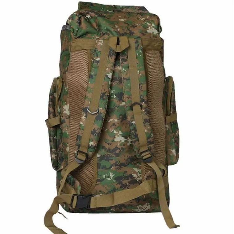 80L Military Tactical Backpack Rucksack Hiking Camping Outdoor Trekking Army Bag