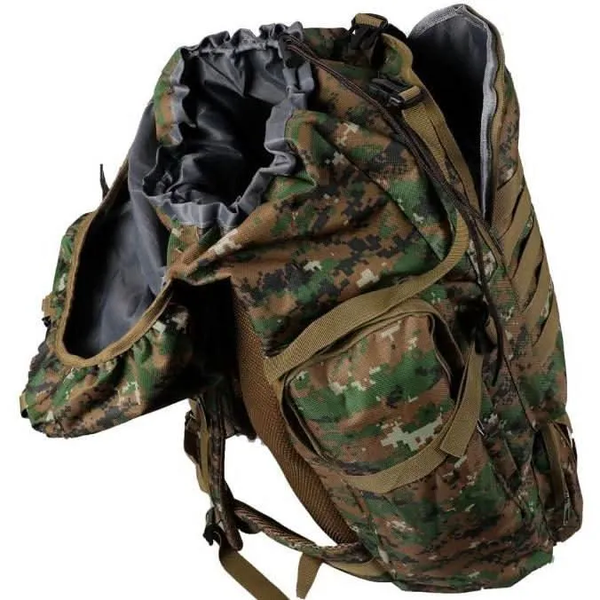 80L Military Tactical Backpack Rucksack Hiking Camping Outdoor Trekking Army Bag