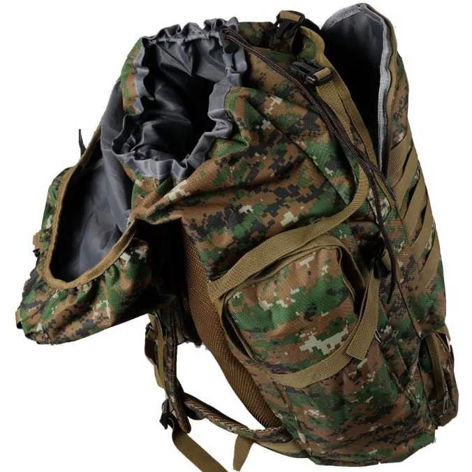 80L Military Tactical Backpack Rucksack Hiking Camping Outdoor Trekking Army Bag