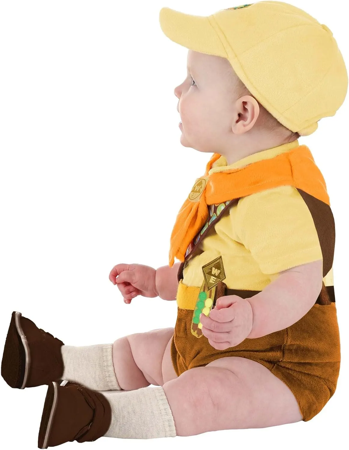 Adorable Adventure Begins: Disney and Pixar Russell Up Infant Costume - Let Your Little Explorer Soar with Joy!