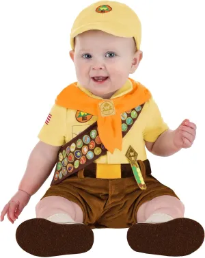 Adorable Adventure Begins: Disney and Pixar Russell Up Infant Costume - Let Your Little Explorer Soar with Joy!