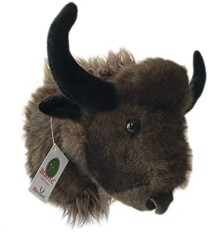 Adore 12" Bill The Buffalo Stuffed Animal Plush Walltoy Wall Mount