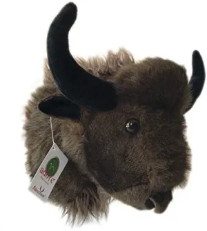 Adore 12" Bill The Buffalo Stuffed Animal Plush Walltoy Wall Mount
