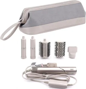 Airwrap Travel Case for Dyson/Shark Flexstyle, Complete Styler and Attachments Travel Pouch - Dark Gray