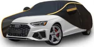 All Weather Waterproof car Cover for Audi A5 Sportback 2019 - Present,Zipper Cotton Universal, All-Weather UV Protection, Snow Proof, Wind Proof, dust Proof