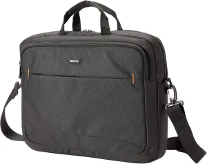 Amazon Basics Laptop Carrying Case Shoulder Strap, 17.3 inch, Black
