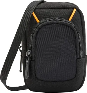 Amazon Basics Large Point and Shoot Camera Case, Interior Dimension 5.2 x3.2 x1 inches, Black, Solid