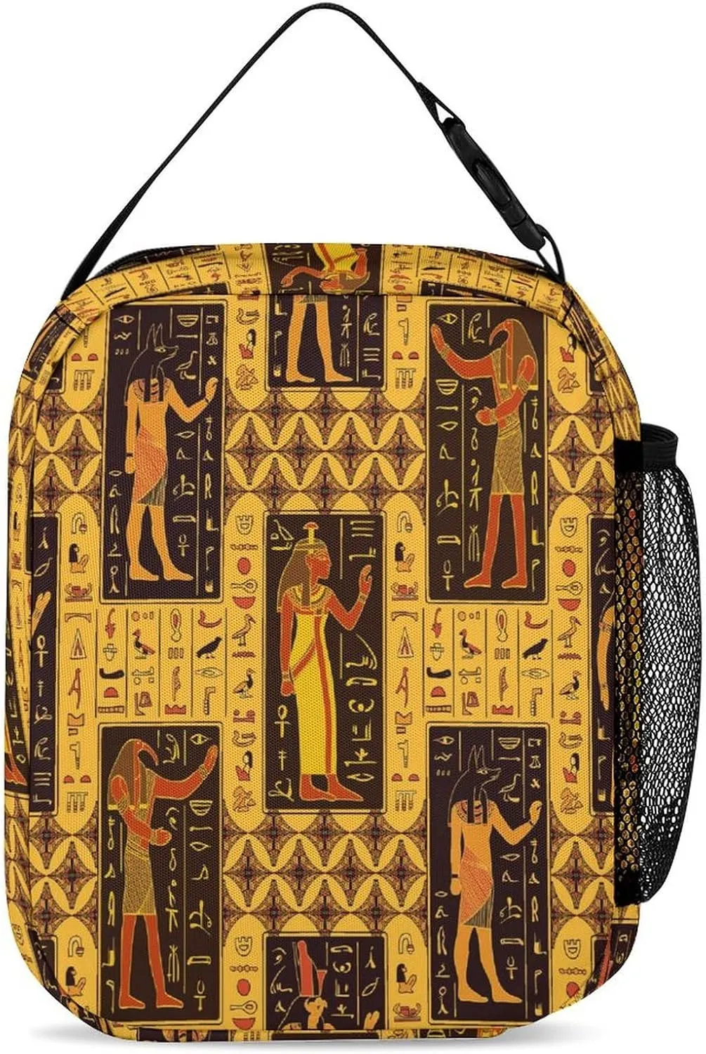 Ancient Egyptian Mythological Symbols Bags Set Backpack For Work Hiking Lunch Bag Travel Unisex Bags