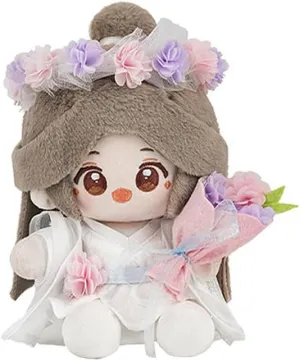 Anime Heaven Official’s Blessing Xie Lian Hua Cheng Floral Plush Figure (lian,6 inches)